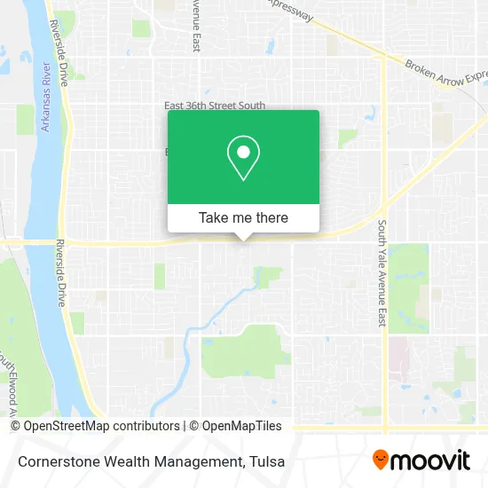 Cornerstone Wealth Management map