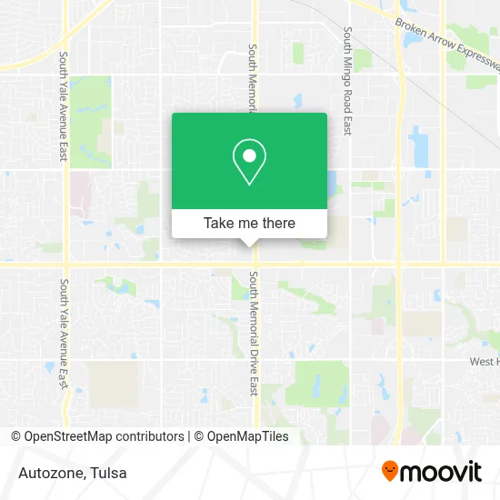 Autozone map