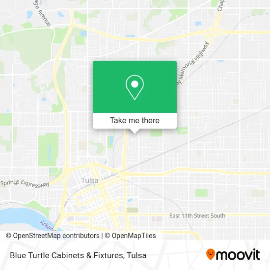 Blue Turtle Cabinets & Fixtures map