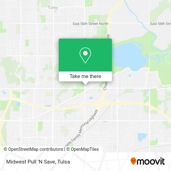 Midwest Pull 'N Save map