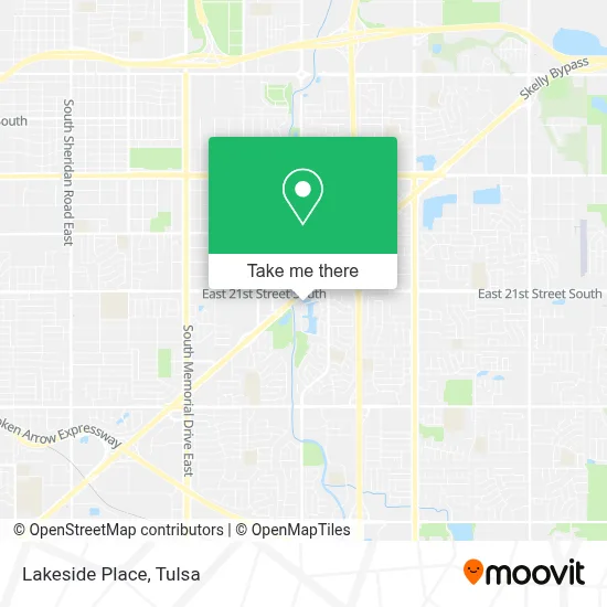 Lakeside Place map