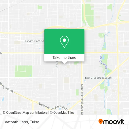 Vetpath Labs map