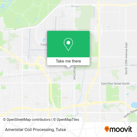 Ameristar Coil Processing map