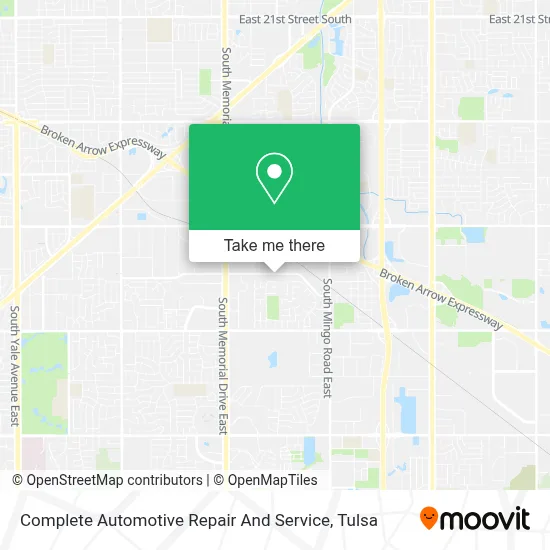 Complete Automotive Repair And Service map