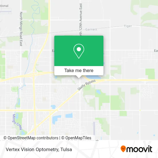 Vertex Vision Optometry map