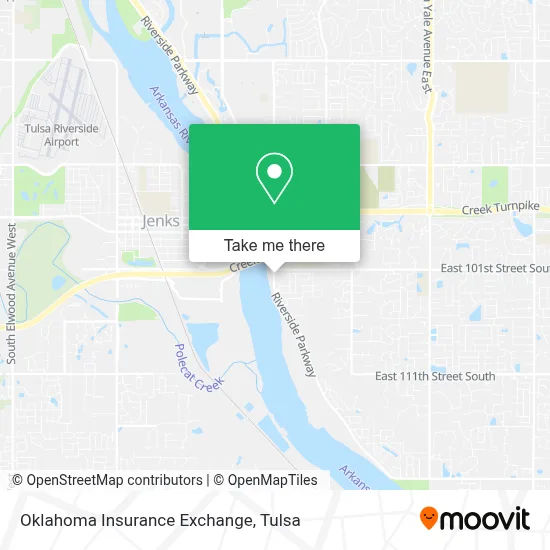 Oklahoma Insurance Exchange map