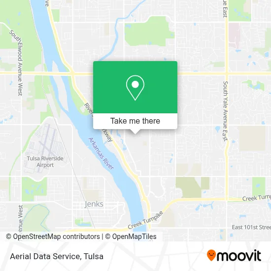 Aerial Data Service map