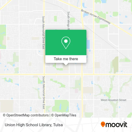 Union High School Library map