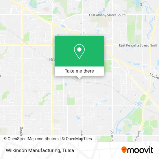 Wilkinson Manufacturing map