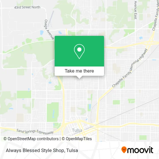 Always Blessed Style Shop map