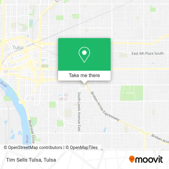 Tim Sells Tulsa map