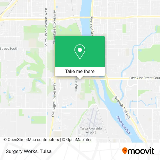 Surgery Works map