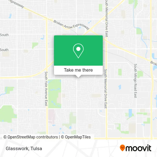 Glasswork map