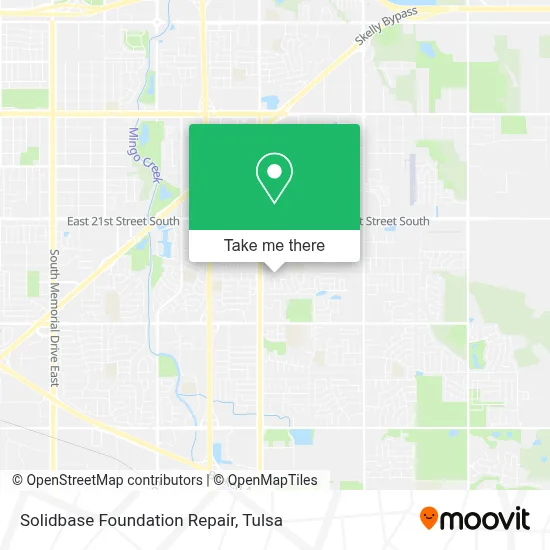 Solidbase Foundation Repair map