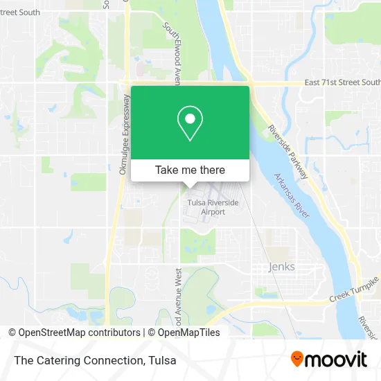 The Catering Connection map