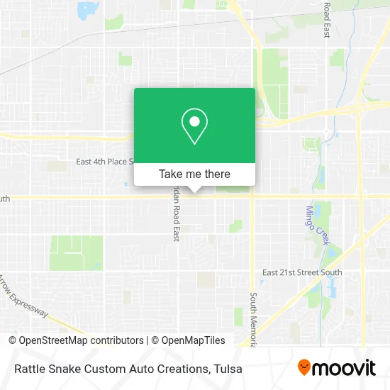 Rattle Snake Custom Auto Creations map