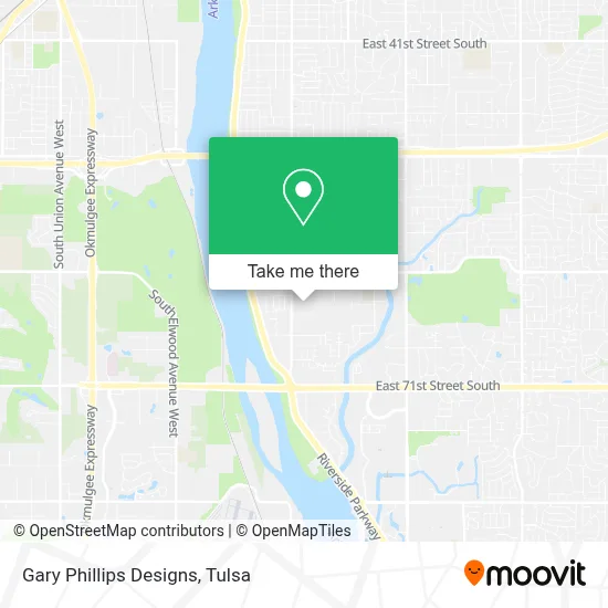 Gary Phillips Designs map