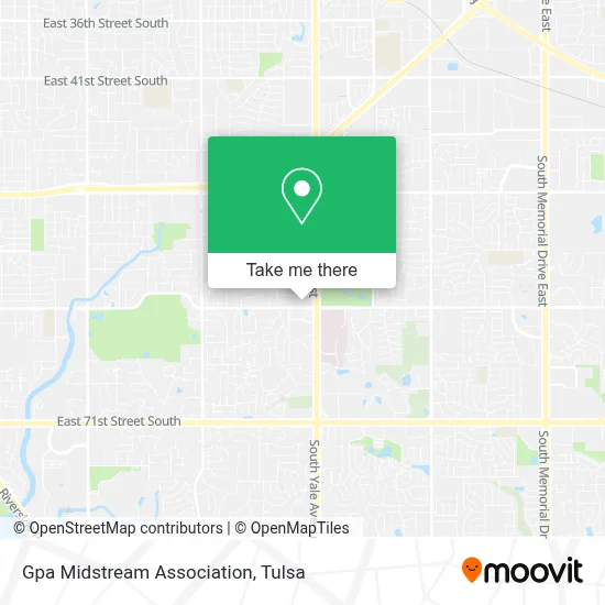 Gpa Midstream Association map