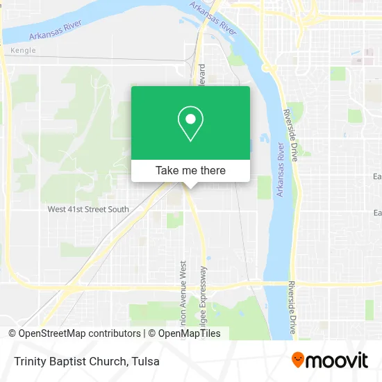 Trinity Baptist Church map