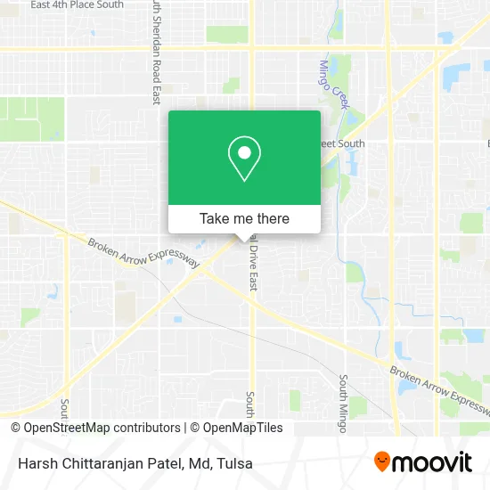 Harsh Chittaranjan Patel, Md map