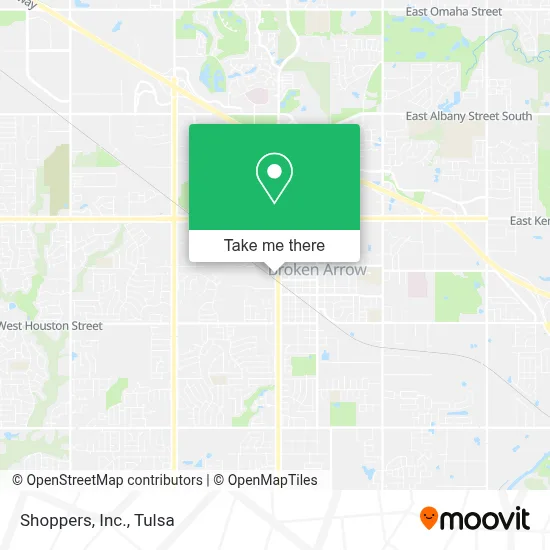 Shoppers, Inc. map