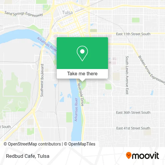Redbud Cafe map