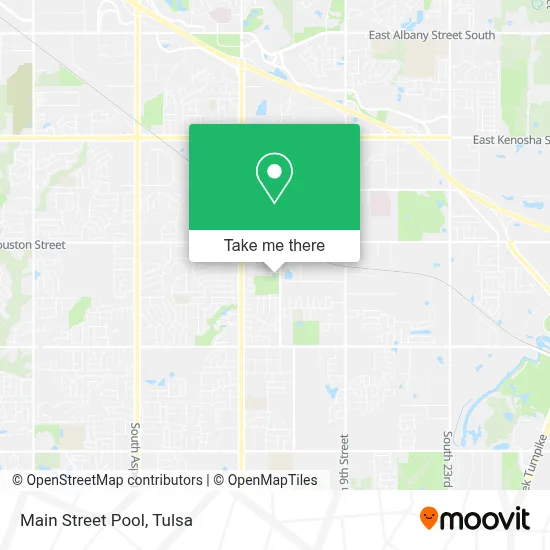 Main Street Pool map