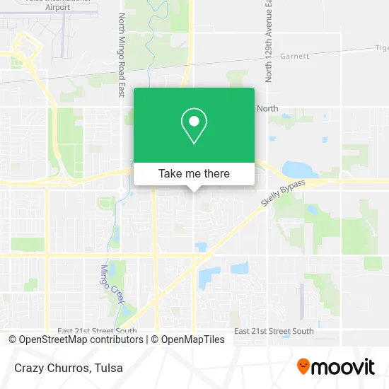 Crazy Churros map