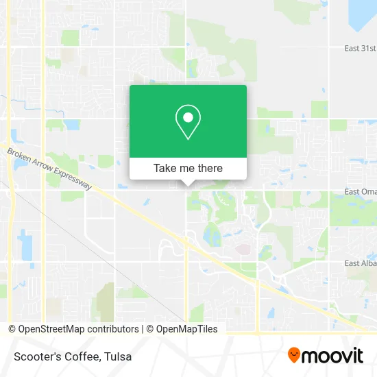 Scooter's Coffee map
