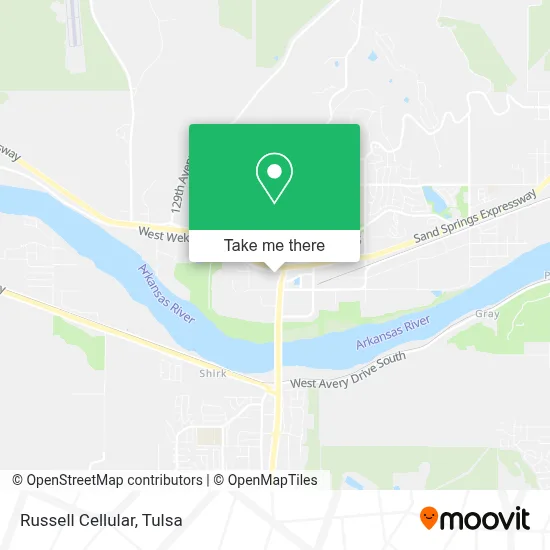 Russell Cellular map