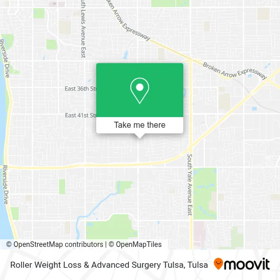 Roller Weight Loss & Advanced Surgery Tulsa map