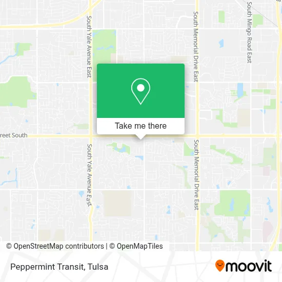 Peppermint Transit map
