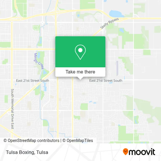 Tulsa Boxing map