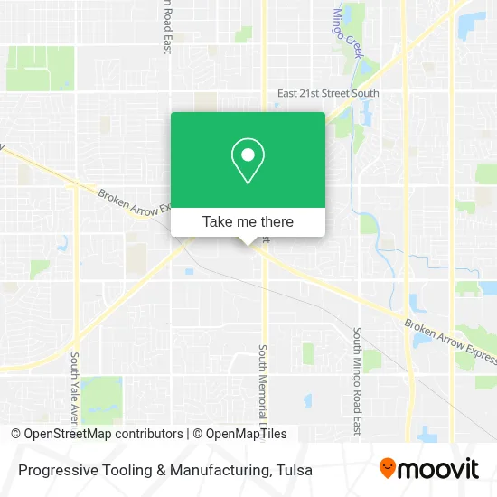 Progressive Tooling & Manufacturing map