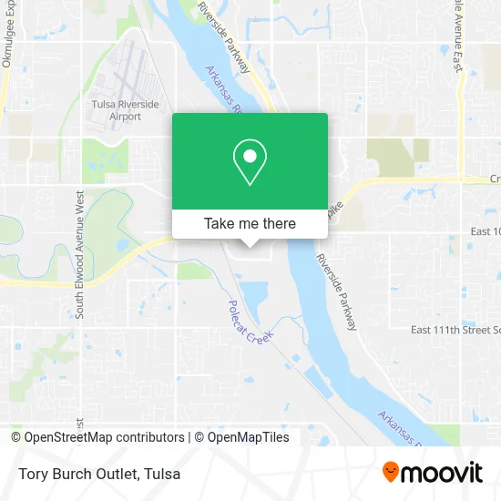 Tory Burch Outlet map