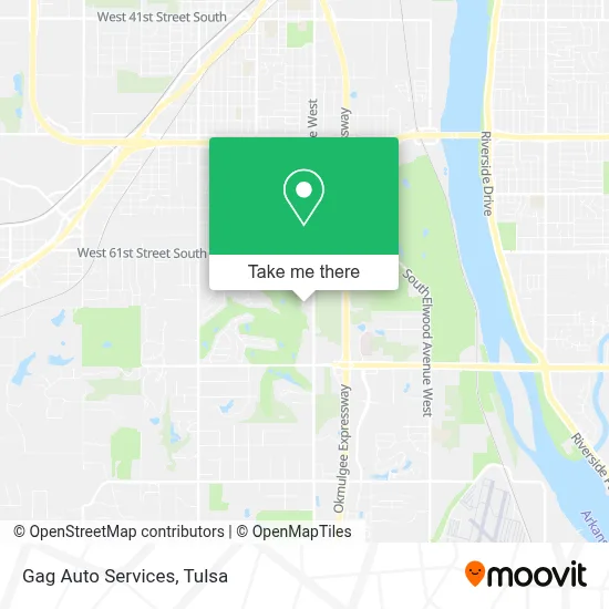 Gag Auto Services map