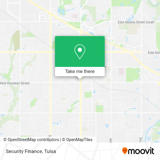 Security Finance map