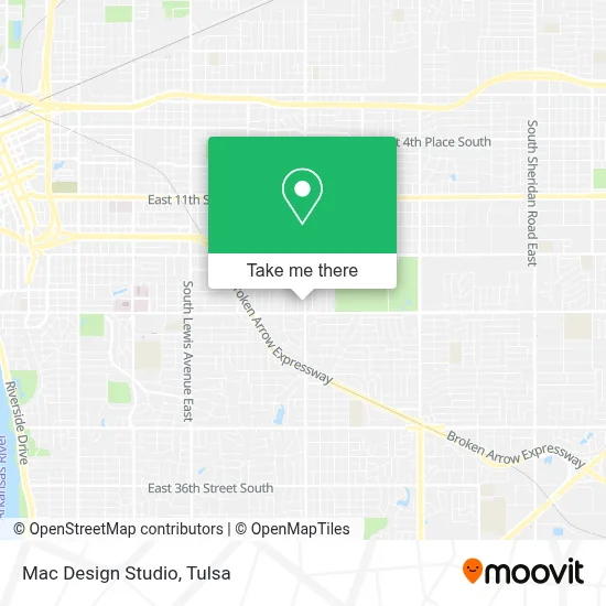 Mac Design Studio map
