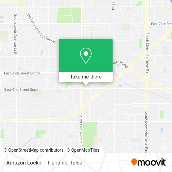 Amazon Locker - Tiphaine map
