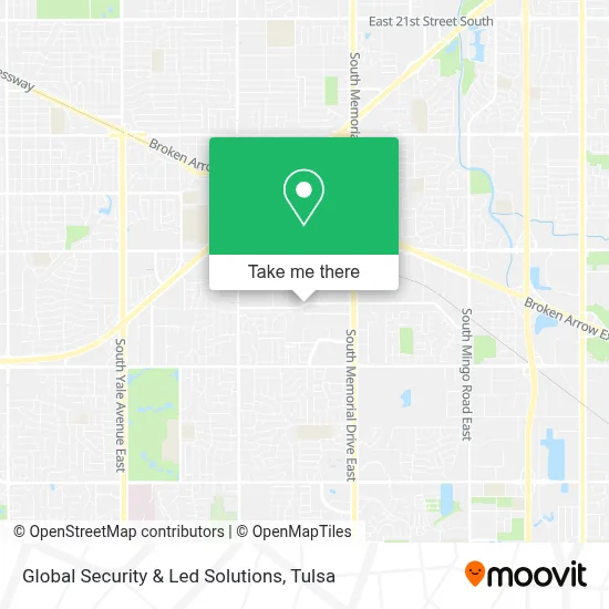 Global Security & Led Solutions map