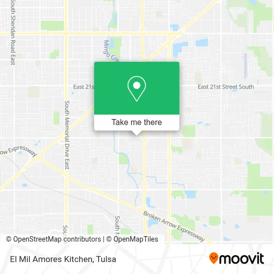 El Mil Amores Kitchen map