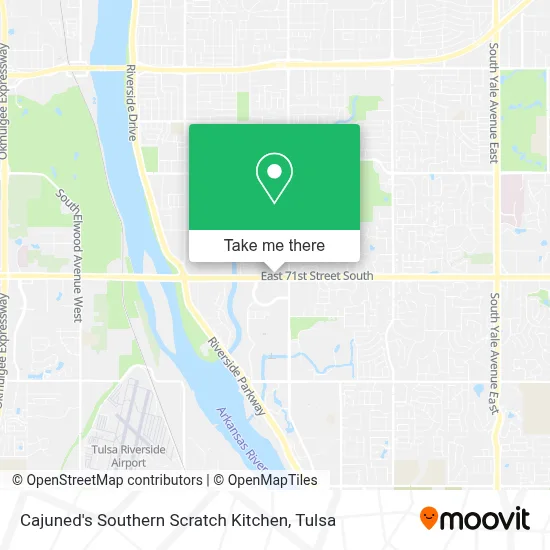 Cajuned's Southern Scratch Kitchen map
