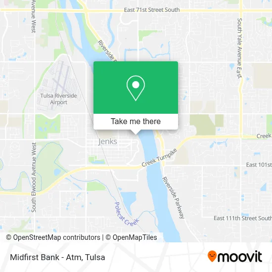 Midfirst Bank - Atm map