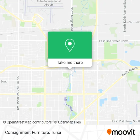 Consignment Furniture map