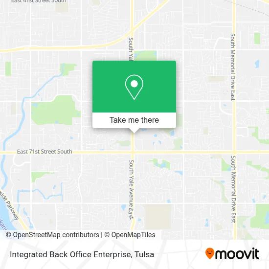 Integrated Back Office Enterprise map