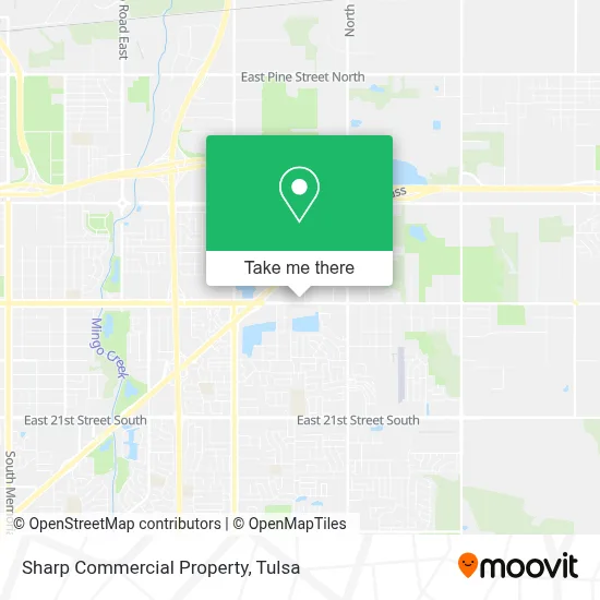 Sharp Commercial Property map