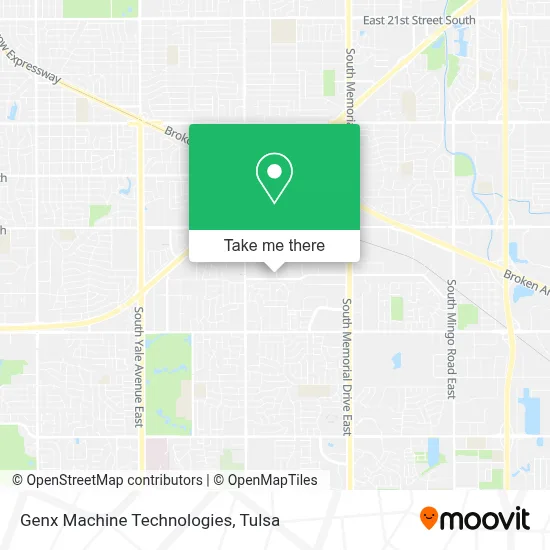 Genx Machine Technologies map