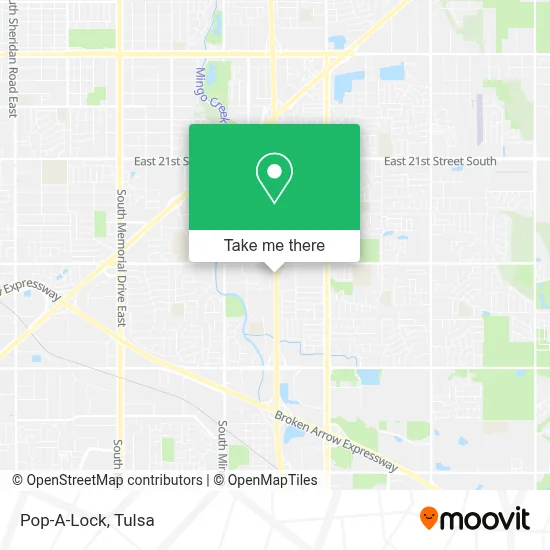Pop-A-Lock map