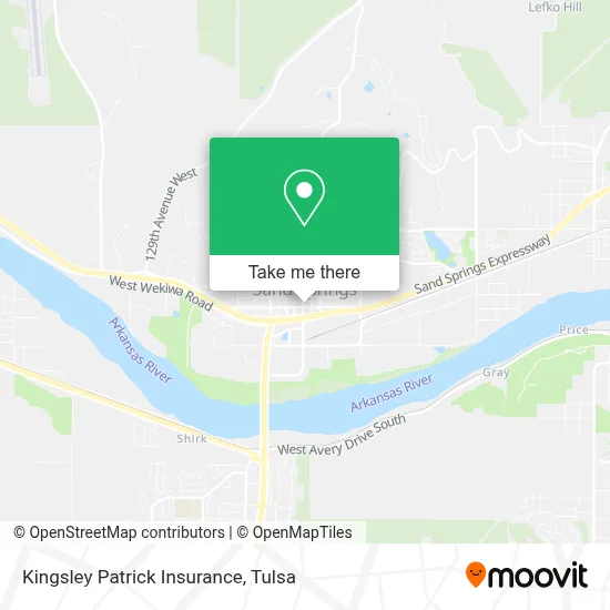 Kingsley Patrick Insurance map