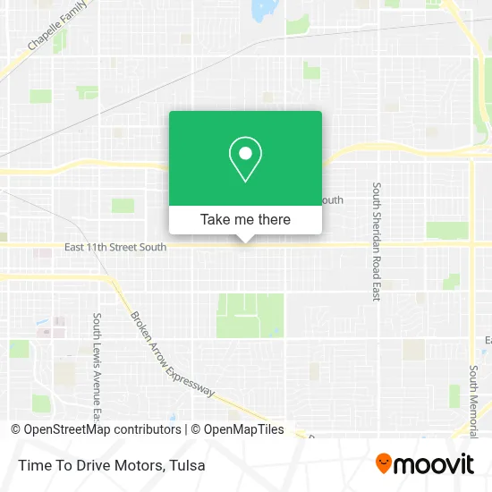Time To Drive Motors map